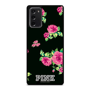 VICTORIA'S SECRET FLORAL PINK Samsung Galaxy Note 20 Case