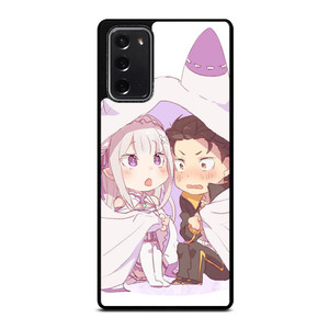 SUBARU AND EMILIA CHIBI Samsung Galaxy Note 20 Case SUBARU AND EMILIA CHIBI Samsung Galaxy Note 20 Case