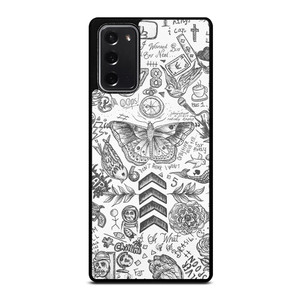 ONE DIRECTION TATTOOS Samsung Galaxy Note 20 Case ONE DIRECTION TATTOOS Samsung Galaxy Note 20 Case