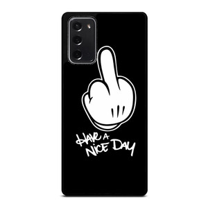 MICKEY MOUSE MIDDLE FINGER Samsung Galaxy Note 20 Case MICKEY MOUSE MIDDLE FINGER Samsung Galaxy Note 20 Case
