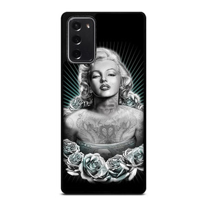 MARILYN MONROE WITH TATTOO Samsung Galaxy Note 20 Case