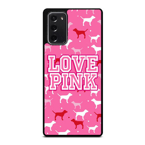 DOG PINK VICTORIA'S SECRET Samsung Galaxy Note 20 Case