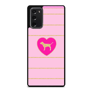 DOG PINK VICTORIA'S SECRET 2 Samsung Galaxy Note 20 Case