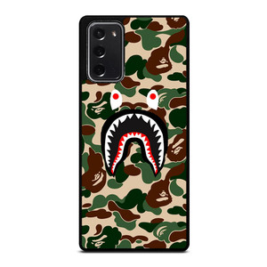 BAPE SHARK FACE CAMO Samsung Galaxy Note 20 Case BAPE SHARK FACE CAMO Samsung Galaxy Note 20 Case