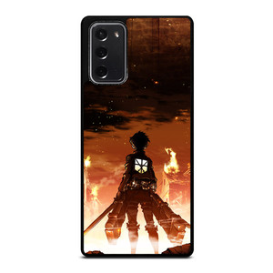 ATTACK ON TITAN EREN YEAGER 2 Samsung Galaxy Note 20 Case ATTACK ON TITAN EREN YEAGER 2 Samsung Galaxy Note 20 Case