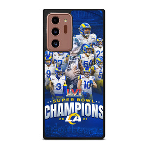 LOS ANGELES RAMS CHAMPIONS Samsung Galaxy Note 20 Ultra Case LOS ANGELES RAMS CHAMPIONS Samsung Galaxy Note 20 Ultra Case