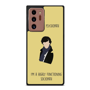 SHERLOCK HOLMES QUOTES Samsung Galaxy Note 20 Ultra Case SHERLOCK HOLMES QUOTES Samsung Galaxy Note 20 Ultra Case