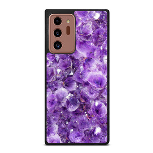 PURPLE CRYSTAL MARBLE PATTERN Samsung Galaxy Note 20 Ultra Case