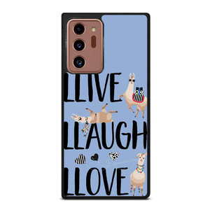 LLAMA LLIVE LLAUGH LLOVE Samsung Galaxy Note 20 Ultra Case