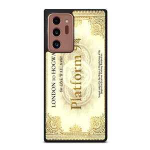 HARRY POTTER TICKET LONDON HOGWARTS Samsung Galaxy Note 20 Ultra Case HARRY POTTER TICKET LONDON HOGWARTS Samsung Galaxy Note 20 Ultra Case