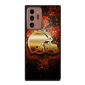 CLEVELAND BROWNS HELMET Samsung Galaxy Note 20 Ultra Case CLEVELAND BROWNS HELMET Samsung Galaxy Note 20 Ultra Case