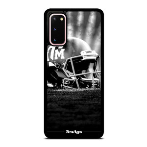 TEXAS A&M AGGIE HELMET Samsung Galaxy S20 Case TEXAS A&M AGGIE HELMET Samsung Galaxy S20 Case