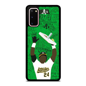 OAKLAND ATHLETICS RICKEY HENDERSON Samsung Galaxy S20 Case OAKLAND ATHLETICS RICKEY HENDERSON Samsung Galaxy S20 Case