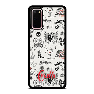 CRUELLA DISNEY PATTERN Samsung Galaxy S20 Case
