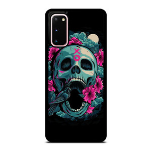 SUGAR SKULL FLOWERS TATTOO Samsung Galaxy S20 Case