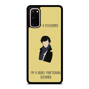 SHERLOCK HOLMES QUOTES Samsung Galaxy S20 Case SHERLOCK HOLMES QUOTES Samsung Galaxy S20 Case