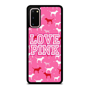 DOG PINK VICTORIA'S SECRET Samsung Galaxy S20 Case DOG PINK VICTORIA'S SECRET Samsung Galaxy S20 Case