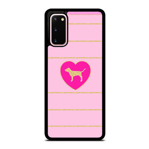 DOG PINK VICTORIA'S SECRET 2 Samsung Galaxy S20 Case