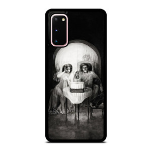 DATE SKULLS ILLUSION BLACK Samsung Galaxy S20 Case DATE SKULLS ILLUSION BLACK Samsung Galaxy S20 Case