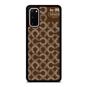COACH PATTERN LOGO Samsung Galaxy S20 Case
