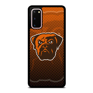 CLEVELAND BROWNS LOGO 3 Samsung Galaxy S20 Case CLEVELAND BROWNS LOGO 3 Samsung Galaxy S20 Case