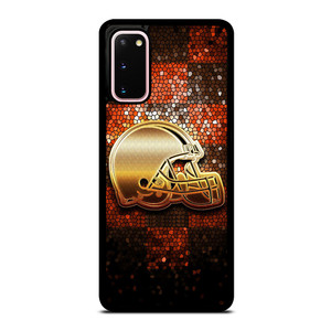 CLEVELAND BROWNS HELMET Samsung Galaxy S20 Case CLEVELAND BROWNS HELMET Samsung Galaxy S20 Case