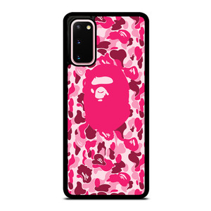 CAMO BAPE LOGO 4 Samsung Galaxy S20 Case