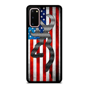 BROWNING AMERICAN FLAG Samsung Galaxy S20 Case BROWNING AMERICAN FLAG Samsung Galaxy S20 Case