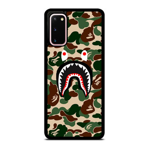BAPE SHARK FACE CAMO Samsung Galaxy S20 Case BAPE SHARK FACE CAMO Samsung Galaxy S20 Case