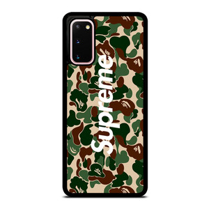 BAPE CAMO SUPREME Samsung Galaxy S20 Case BAPE CAMO SUPREME Samsung Galaxy S20 Case