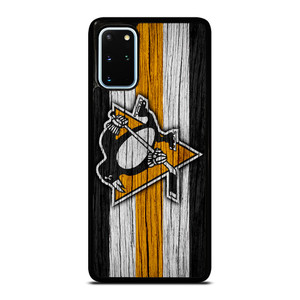 PITTSBURGH PENGUINS LOGO WOODEN Samsung Galaxy S20 Plus Case