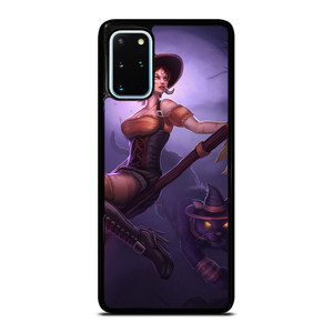 WITCH AND HALLOWEEN MOON Samsung Galaxy S20 Plus Case
