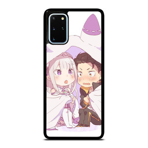 SUBARU AND EMILIA CHIBI Samsung Galaxy S20 Plus Case SUBARU AND EMILIA CHIBI Samsung Galaxy S20 Plus Case
