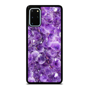 PURPLE CRYSTAL MARBLE PATTERN Samsung Galaxy S20 Plus Case PURPLE CRYSTAL MARBLE PATTERN Samsung Galaxy S20 Plus Case