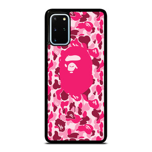 CAMO BAPE LOGO 4 Samsung Galaxy S20 Plus Case