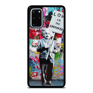 BANKSY EINSTEIN Samsung Galaxy S20 Plus Case BANKSY EINSTEIN Samsung Galaxy S20 Plus Case