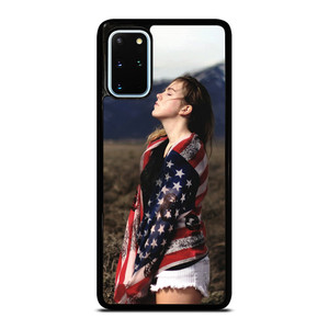 AMERICAN FLAG GIRL Samsung Galaxy S20 Plus Case AMERICAN FLAG GIRL Samsung Galaxy S20 Plus Case