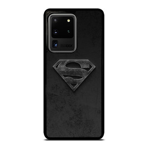 SUPERMAN BLACK LOGO Samsung Galaxy S20 Ultra Case SUPERMAN BLACK LOGO Samsung Galaxy S20 Ultra Case