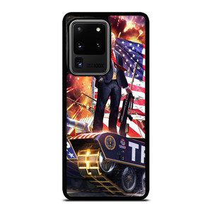 DONALD TRUMP ON TANK Samsung Galaxy S20 Ultra Case