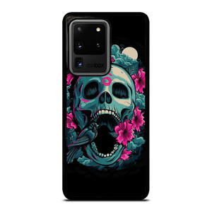 SUGAR SKULL FLOWERS TATTOO Samsung Galaxy S20 Ultra Case SUGAR SKULL FLOWERS TATTOO Samsung Galaxy S20 Ultra Case