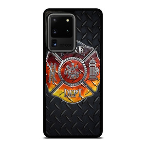 FIREFIGHTER FIRE DEPT Samsung Galaxy S20 Ultra Case FIREFIGHTER FIRE DEPT Samsung Galaxy S20 Ultra Case