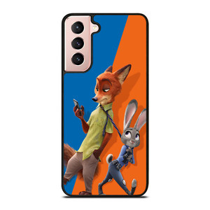ZOOTOPIA JUDY HOPPS NICK WILDE Samsung Galaxy S21 Case ZOOTOPIA JUDY HOPPS NICK WILDE Samsung Galaxy S21 Case
