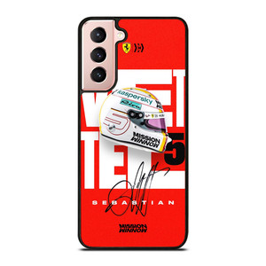 SEBASTIAN VETTEL HELMET Samsung Galaxy S21 Case SEBASTIAN VETTEL HELMET Samsung Galaxy S21 Case