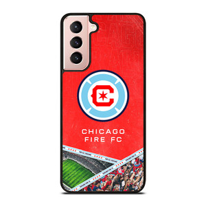CHICAGO FIRE LOGO Samsung Galaxy S21 Case CHICAGO FIRE LOGO Samsung Galaxy S21 Case