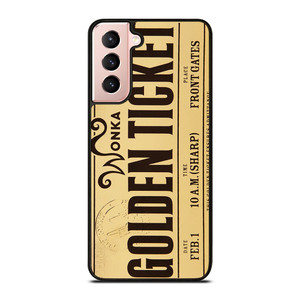 WILLY WONKA GOLDEN TICKET CHOCOLATE BAR Samsung Galaxy S21 Case WILLY WONKA GOLDEN TICKET CHOCOLATE BAR Samsung Galaxy S21 Case
