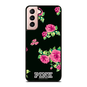 VICTORIA'S SECRET FLORAL PINK Samsung Galaxy S21 Case