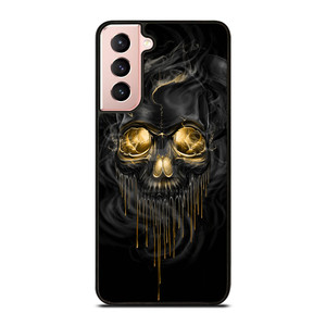 SKULL MELT ANGRY BLACK Samsung Galaxy S21 Case SKULL MELT ANGRY BLACK Samsung Galaxy S21 Case