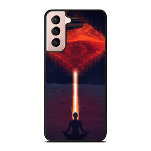 RED SPACE ALIEN Samsung Galaxy S21 Case RED SPACE ALIEN Samsung Galaxy S21 Case