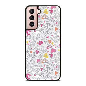 PINK COACH PATTERN LOGO Samsung Galaxy S21 Case PINK COACH PATTERN LOGO Samsung Galaxy S21 Case