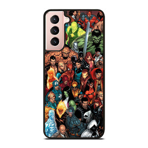 MARVEL COMICS CHARACTERS Samsung Galaxy S21 Case